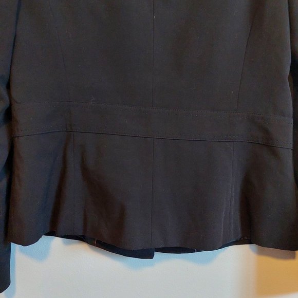 Worthington Ladies Fully Lined Black Blazer, Size 8 - Picture 5 of 13